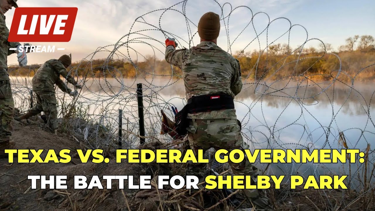 LIVE: Texas National Guard DENIES Entry to Border Patrol - Behind the ...