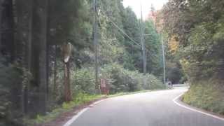 Mountain roads in Japan