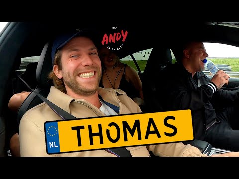 Thomas van der Vlugt (StukTV) - Bij Andy in de auto! (En Subtitles)