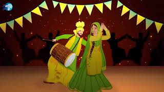 2d animated lohri video | animated lohri video after effect free template #technopixar screenshot 5