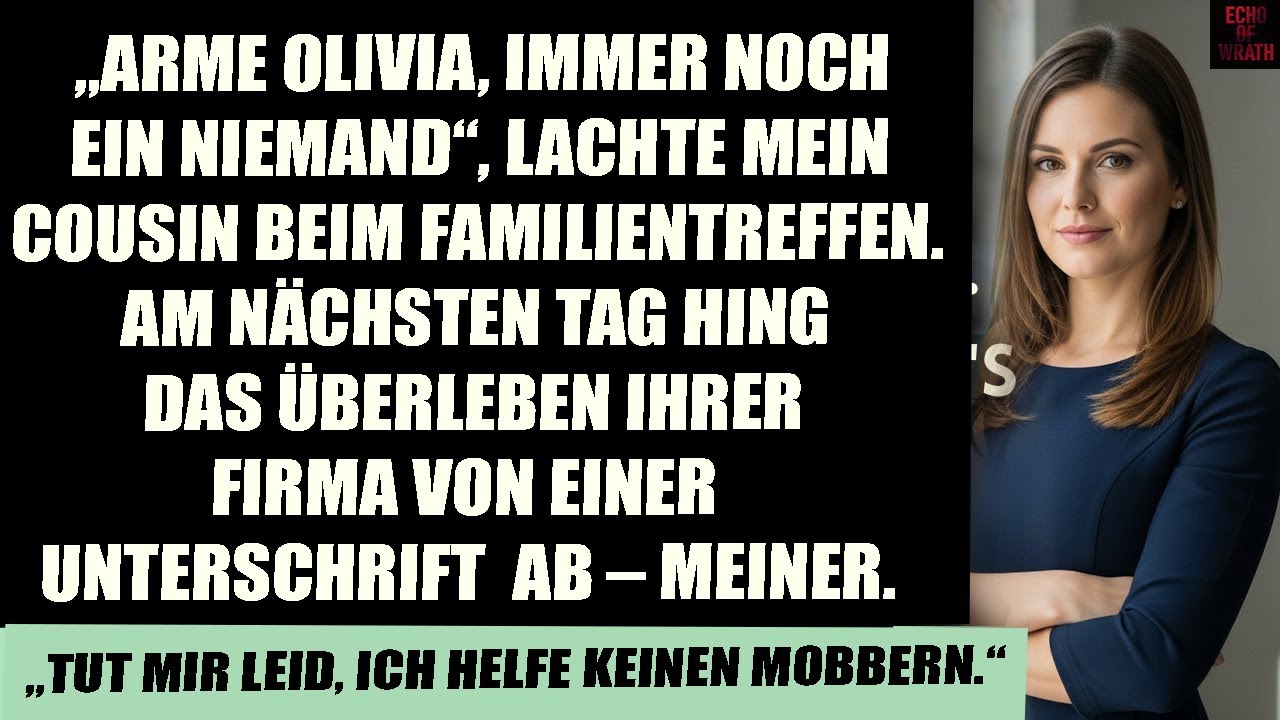 Sie verspotteten meine „gescheiterte Karriere“ beim Klassentreffen bis sie meine Unterschrift brauch