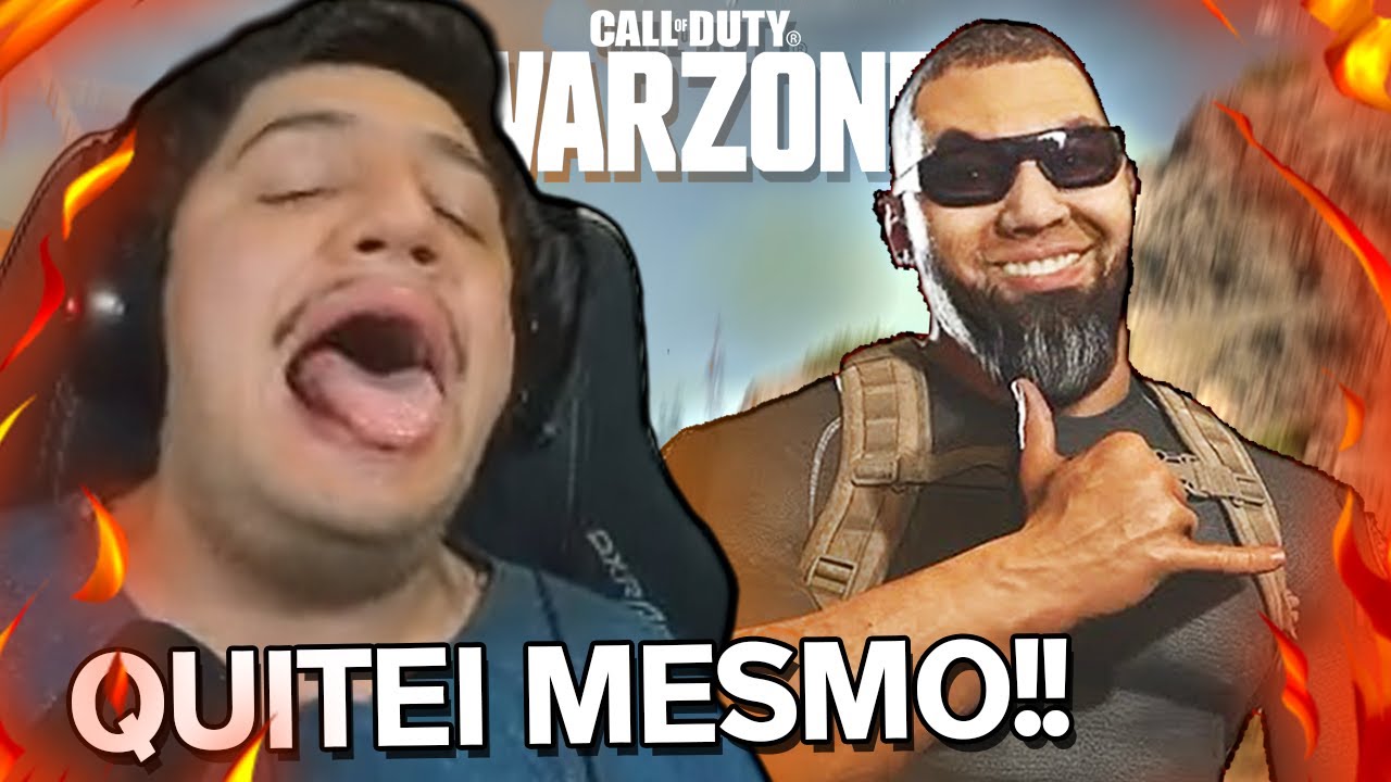 Cod Portugal Rage VOU PARAR DE JOGAR COD WARZONE ? DEI RAGE QUIT - YouTube