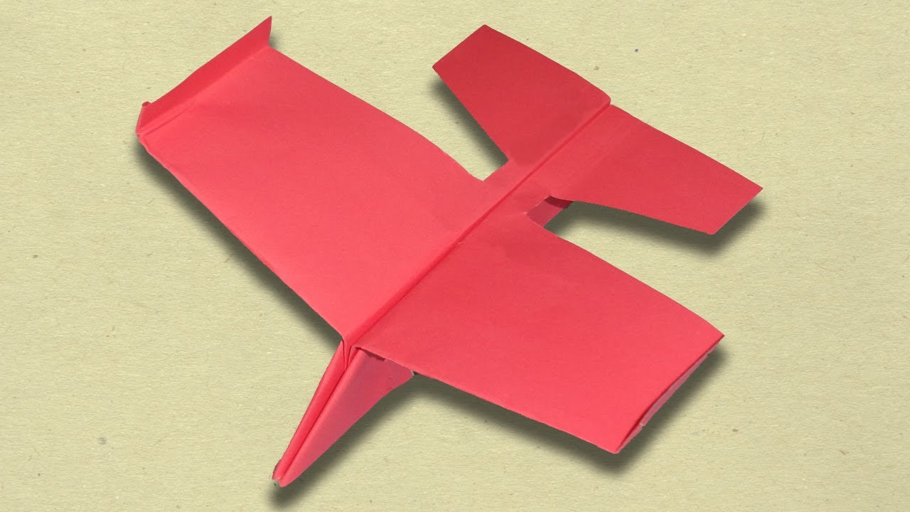 how to make the best paper airplane video