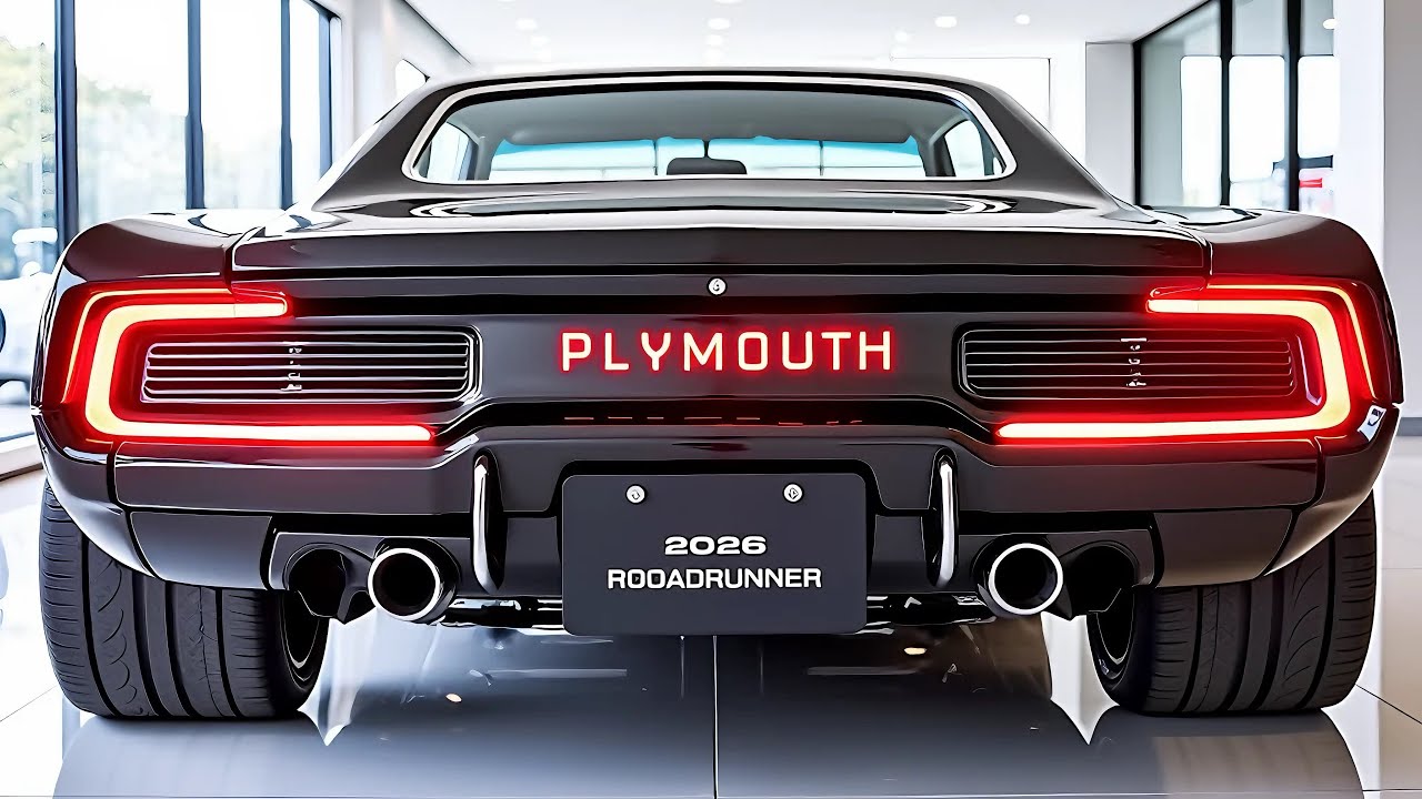Новая эра Muscle | Обзор Plymouth Roadrunner 2026 года – переосмысленная классическая мощь