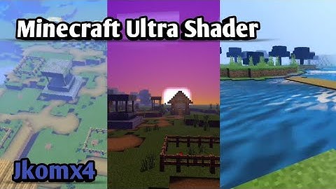 Mcpe Top 2|ULTRA REALISTIC SHADER | REALISTIC WATER|1.14 1.15 1.16 PH