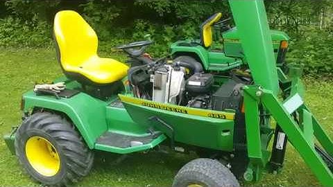 John Deere (425, 445, 455) Not Starting? - 2 Possible Fixes