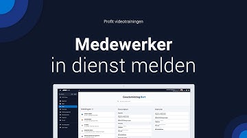 Medewerker (her) in dienst melden