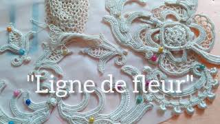 #MaritaIrishLace#перчаткикрючком  Фрагмент. Мастер - класс Перчатки &quot;Линия цветов&quot;