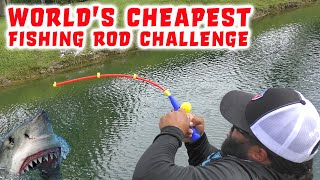 World's CHEAPEST Fishing Rod! 