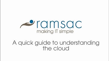 A quick guide to understanding the cloud