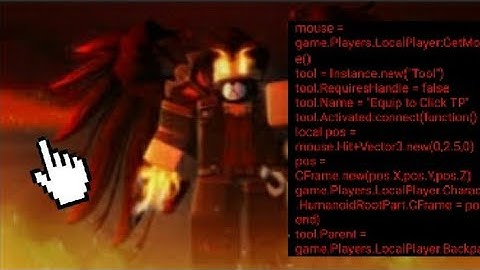 OP click TP script || FE || Arceus X || Roblox