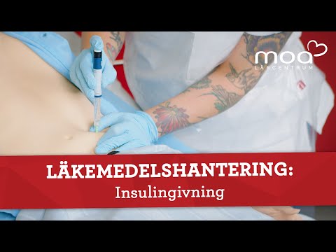 Läkemedelshantering - Insulingivning