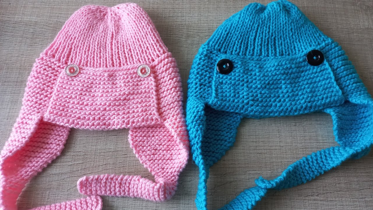 TOUCA DO CHAVES.. com tapa orelhas....tricô...adulto...