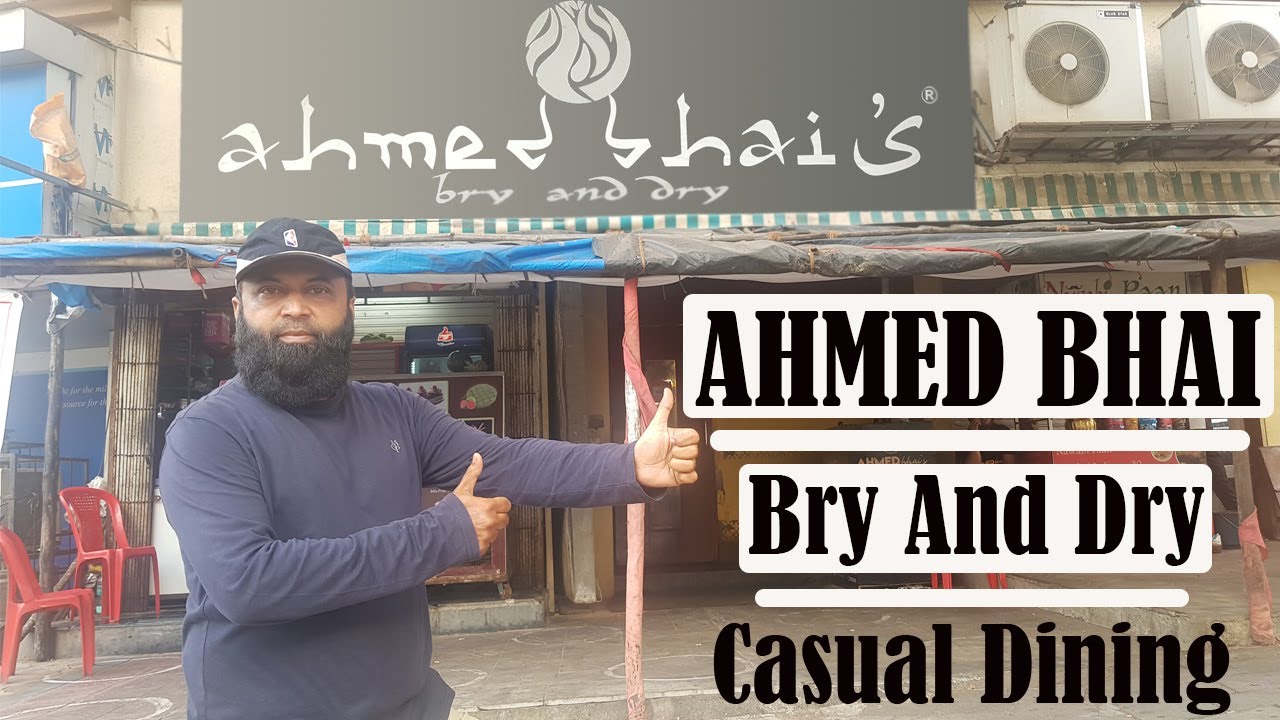 Indulge in Navi Mumbai's Finest at Ahmed Bhai's Bry & Dry - YouTube