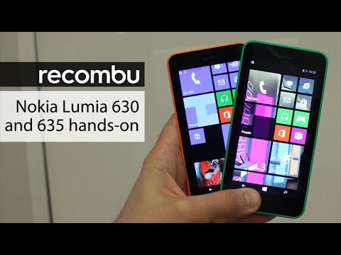 Nokia Lumia 630 and Nokia Lumia 635 hands-on