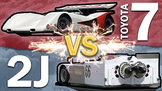 Toyota 7 vs. Chaparral 2J