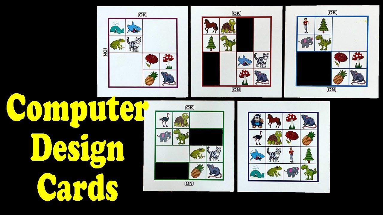 Computer Design Cards - YouTube