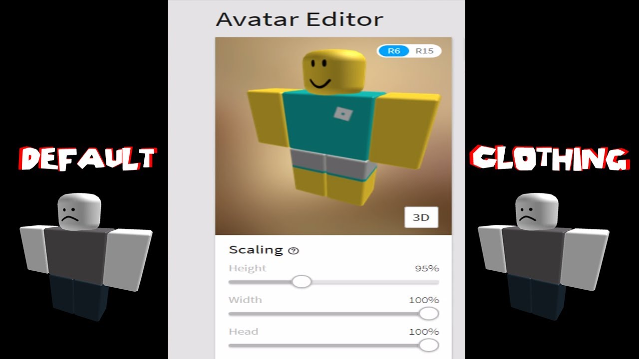 How To Get Rid Of Roblox Default Clothing No Longer Working By Void Frost - at roblox rant default clothing update