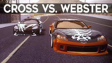NFS Most Wanted - Chevrolet Corvette Z06 (Cross) vs. Chevrolet Corvette C6 (Webster)