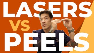 Chemical Peels vs Lasers - Which is better? | Dr Davin Lim