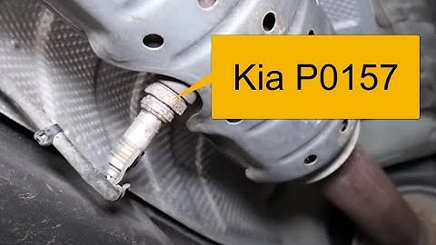 How To Fix Kia P0157 Code: O2 Sensor Circuit Low Voltage (Bank 2 Sensor 2)