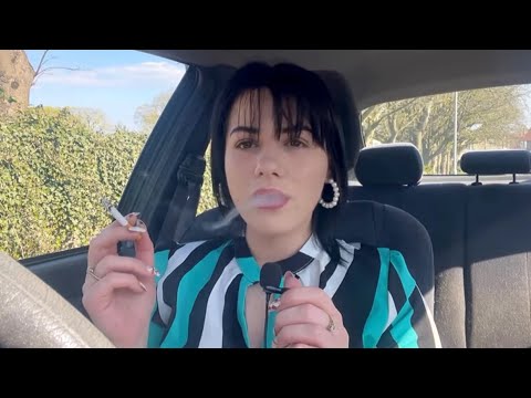 ASMR | Bubble Gum Chewing, Mouth Sounds & Smoking (No Talking)