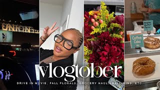 VLOGTOBER 8🍁: My Little Wins, Dog Mom Life, Drive in Move, Grocery Haul, + More | Naturally Sunny