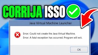 How to Fix the Java Virtual Machine Launcher Error