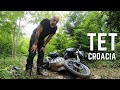 Mi primera gran experiencia OFFROAD en la TET de Croacia me SALE MAL!!!