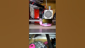 Anet A6 printing Third hand PCB vise(Vise_Knob.stl) in cheap(3d pen) ABS #3dprinting #3dprint #3d