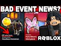 Roblox&#39;s events tab of disappointment... (Headless Horseman Off-Sale Very Early)