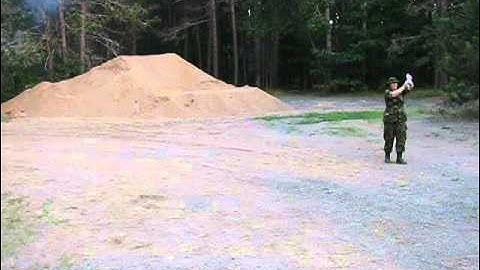 Artillery Simulators at Camp Aldershot