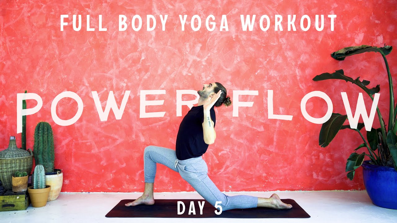 Quick Vinyasa Yoga CORE Workout - 20 Minute Power Flow (DAY 5) 