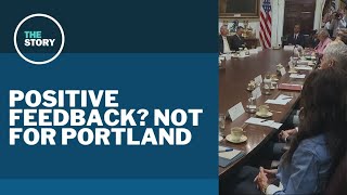 Negative Portland rhetoric flourishes at White House after Kristi Noem's Portland visit
