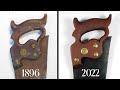 110 Year Old Hand Saw Restoration - Disston & Sons, Inc.