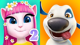 Episode 3579 My Talking Angela 2 Vs My Talking Hank Ios Ipad Android.epic Gameplay