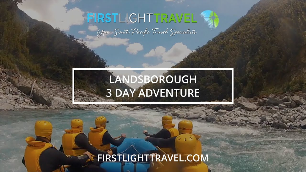 First Light Travel's Landsborough Valley Rafting Adventure - YouTube