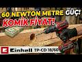Bedavadan Biraz Pahalı! Einhell TP-CD 18/60 Li BL Dev Markalara Kafa Tutan Fiyat/Performans Canavarı