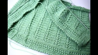 आसान बुनाई | Very Easy Knitting Pattern For Ladies Half Jacket/Ladies Cardigan | Sweater Design