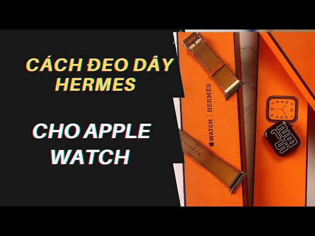 Cách đeo dây HERMES cho apple watch #shorts