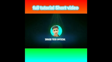How to Make 3D Intro For YouTube on Mobile ||KineMaster se  Intro Kaise Banaye zohaibtechofficail