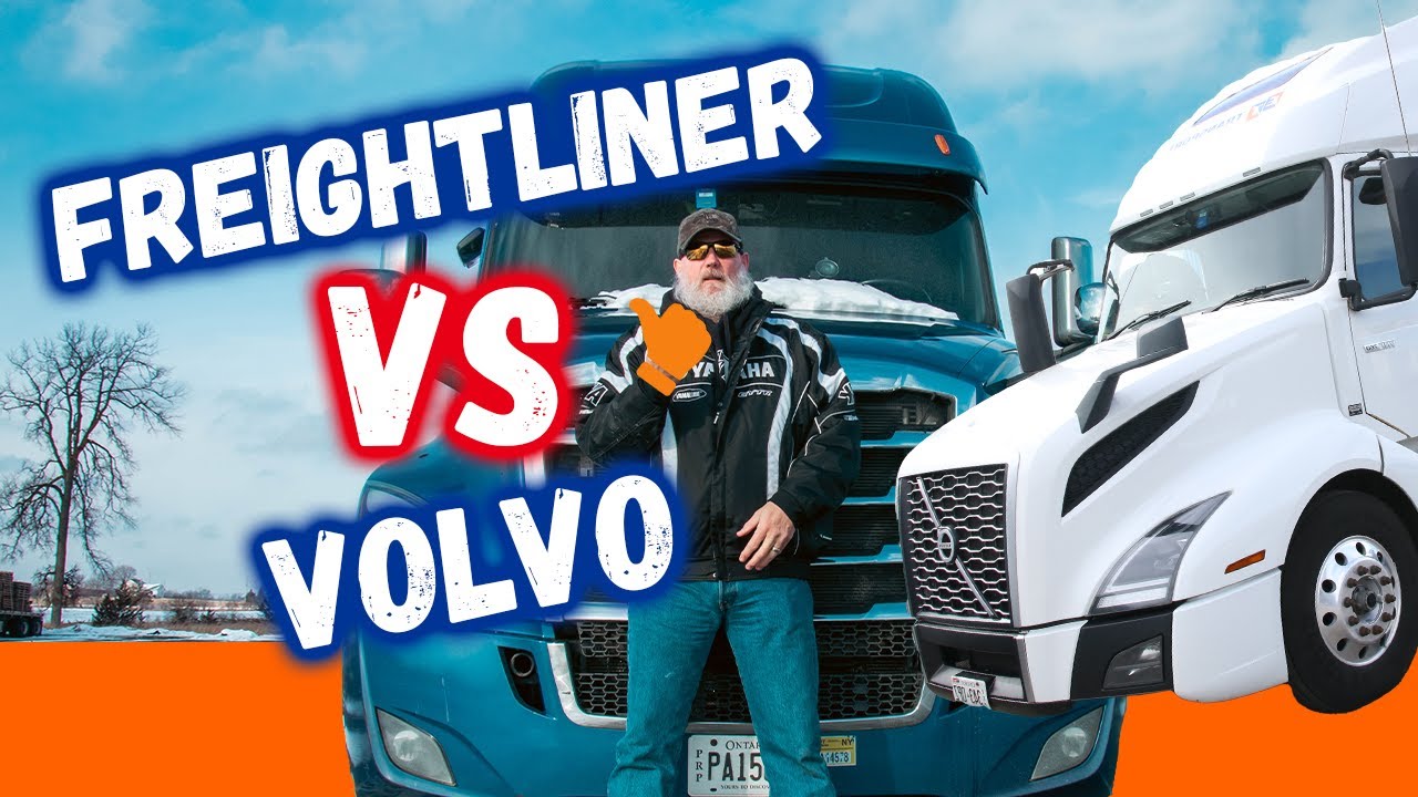 ⁣Freightliner VS Volvo (Why I Ended up Purchasing the Cascadia over the VNL 760)