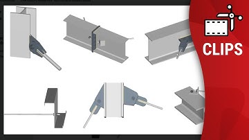 Design of connections with solid round bars in StruBIM Steel and CYPE Connect