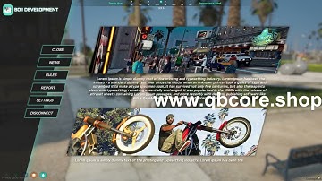 Fivem custom pause menu v2 - QBCORE Script | GTA V