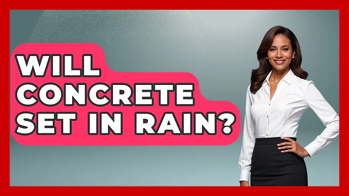 Will Concrete Set In Rain? - Civil Engineering Explained