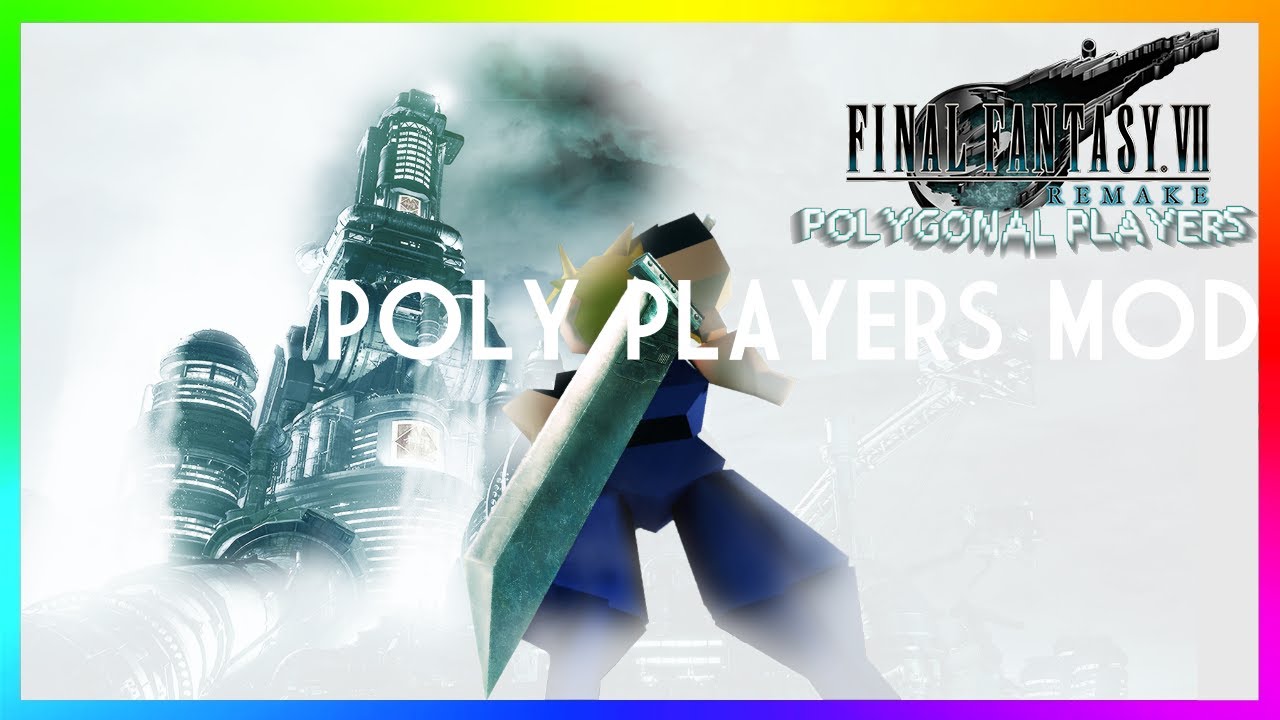 Final Fantasy 7 Remake: Low Poly Mod Gameplay - IGN
