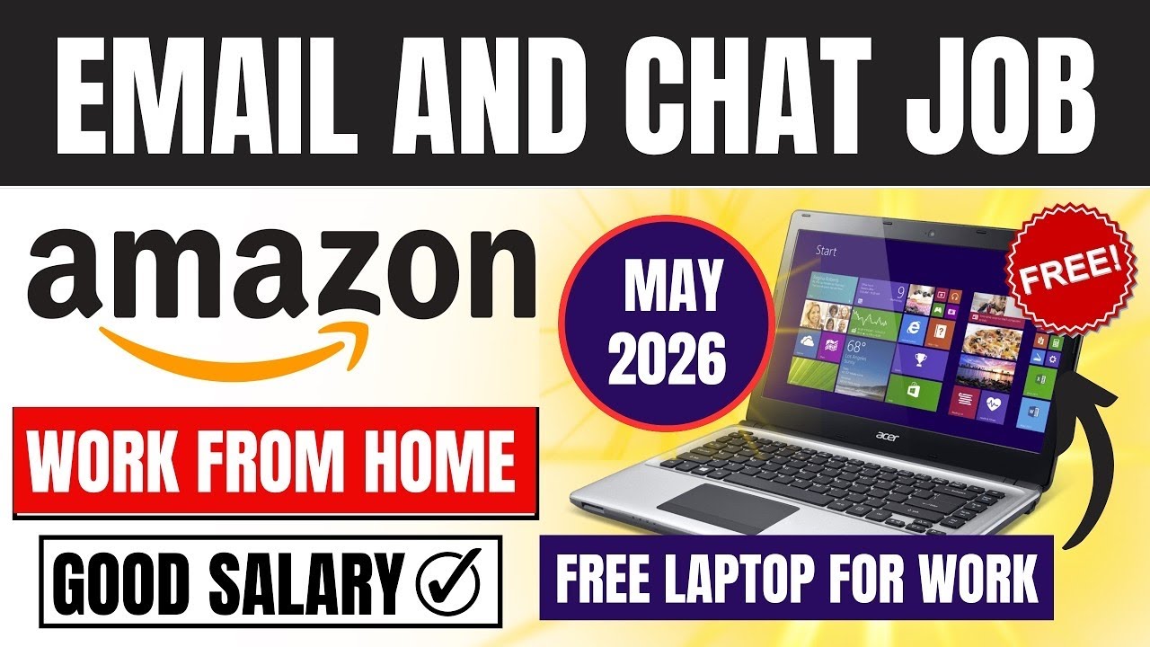 🛑Amazon Virtual Customer Support Role I For May 2026 | Work From Home ...