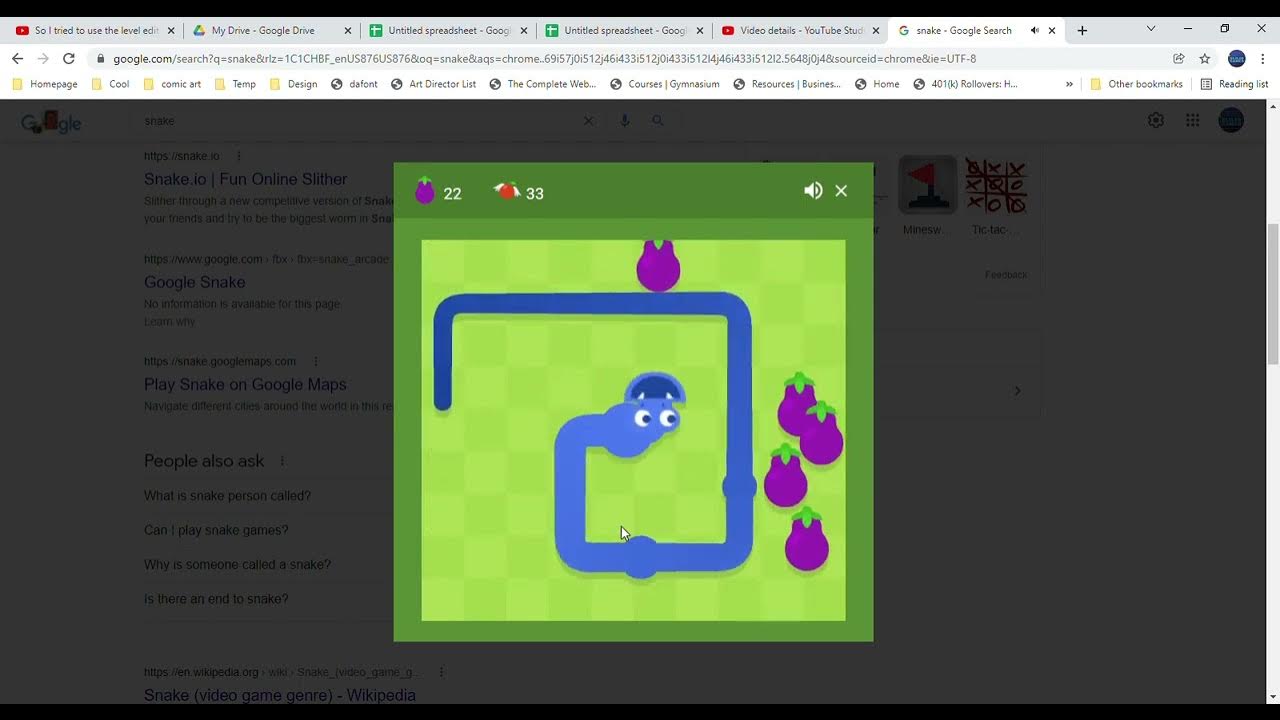 Google Snake Game Wiki