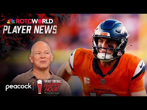 Evaluating Week 7 performances for Bo Nix, Jaxson Dart | Fantasy Football Happy Hour | NFL on NBC
