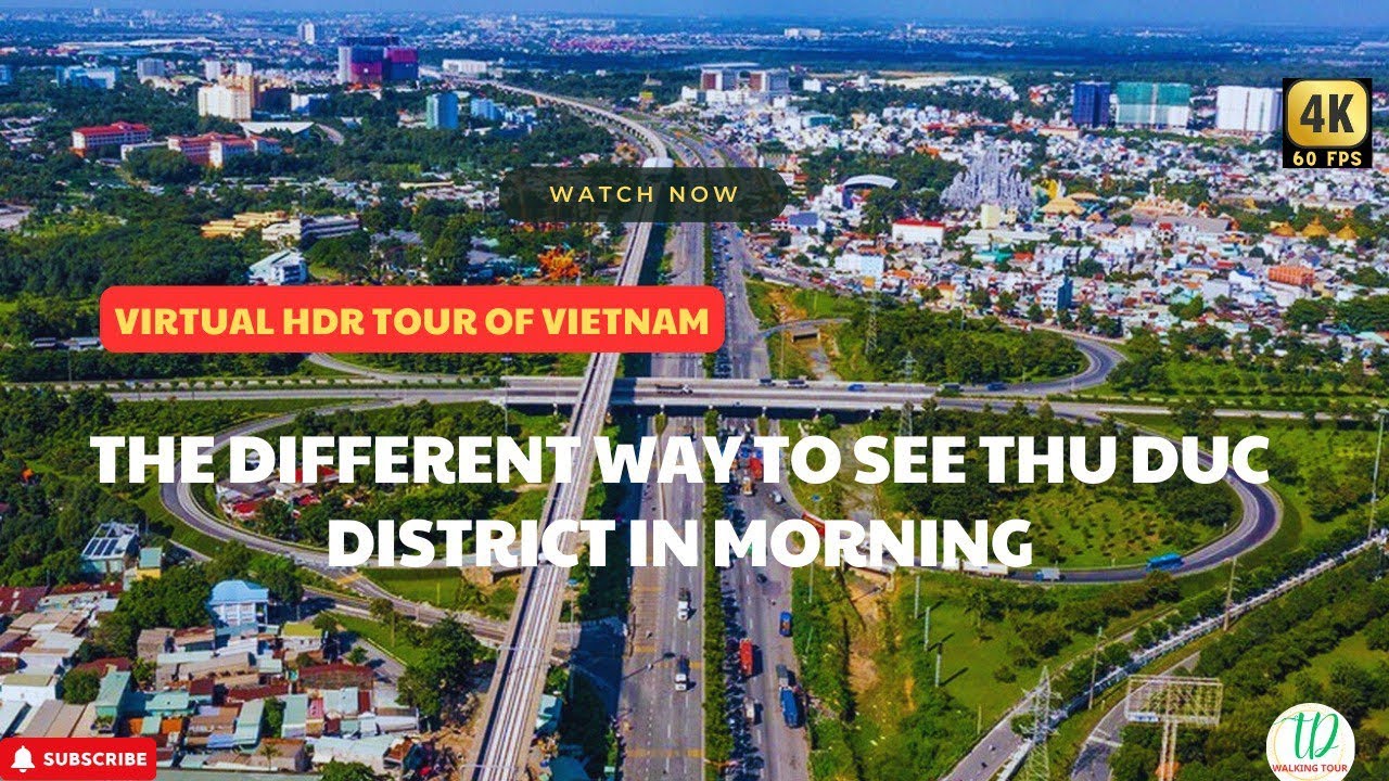 The different way to see Thu Duc District in morning - YouTube